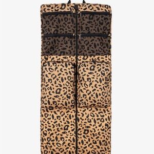 Calpak Leopard Print Garment Bag